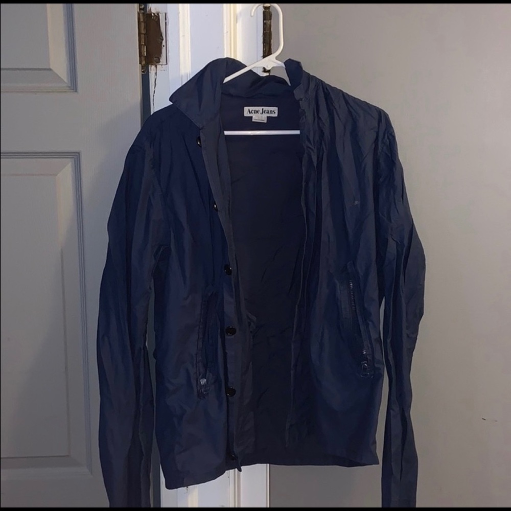 Acne rain jacket